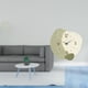 thumbnail image 2 of Adhesivo de pared,Pegatinas de pared de vides colgantes para dormitorio,Reloj de pared,Reloj de pared silencioso Reloj de pared nórdico Decoración del hogar,Relojes decorativos para, 2 of 8