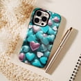 thumbnail image 6 of Heart - shaped Glitter Heart iPhone Case for Valentine’s Day Lovers, Compatible with iPhone 11/12/13/14/15/16 (Pro Max/Plus), 6 of 9