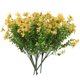 thumbnail image 1 of 6 piezas de flores artificiales de plástico con tallo de tela, ramos de flores artificiales, 1 of 6
