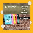 thumbnail image 5 of Run Gum Fruit Energy Gum 50mg Caffeine Taurine & B-Vitamins per Piece, 24 Pieces (Pack of 12), 5 of 9