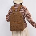 thumbnail image 5 of HJYCHN Boy Backpack Heart Dot Print 3Pc Set Daypack with Lunch Tote Pencil Case Back to School Supplies for Kids Backpack for Girls Brown, 5 of 6