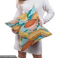 thumbnail image 4 of Ambesonne Vintage Airplane Fabric by the Yard Upholstery, Zeppelin Blimp, 1 Yard, Multicolor, 4 of 4