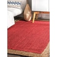 thumbnail image 3 of Aizza Trends Handmade Hand Crafted Eco -Frendly Jute Floor Area Rug-Floor Carpet Rug-Floor Runner Rug-Center Table Carpet Rug-Bed Side Runner Rug-Make in India-3 x 9 Feet ( 90 cm x 270 cm), 3 of 5