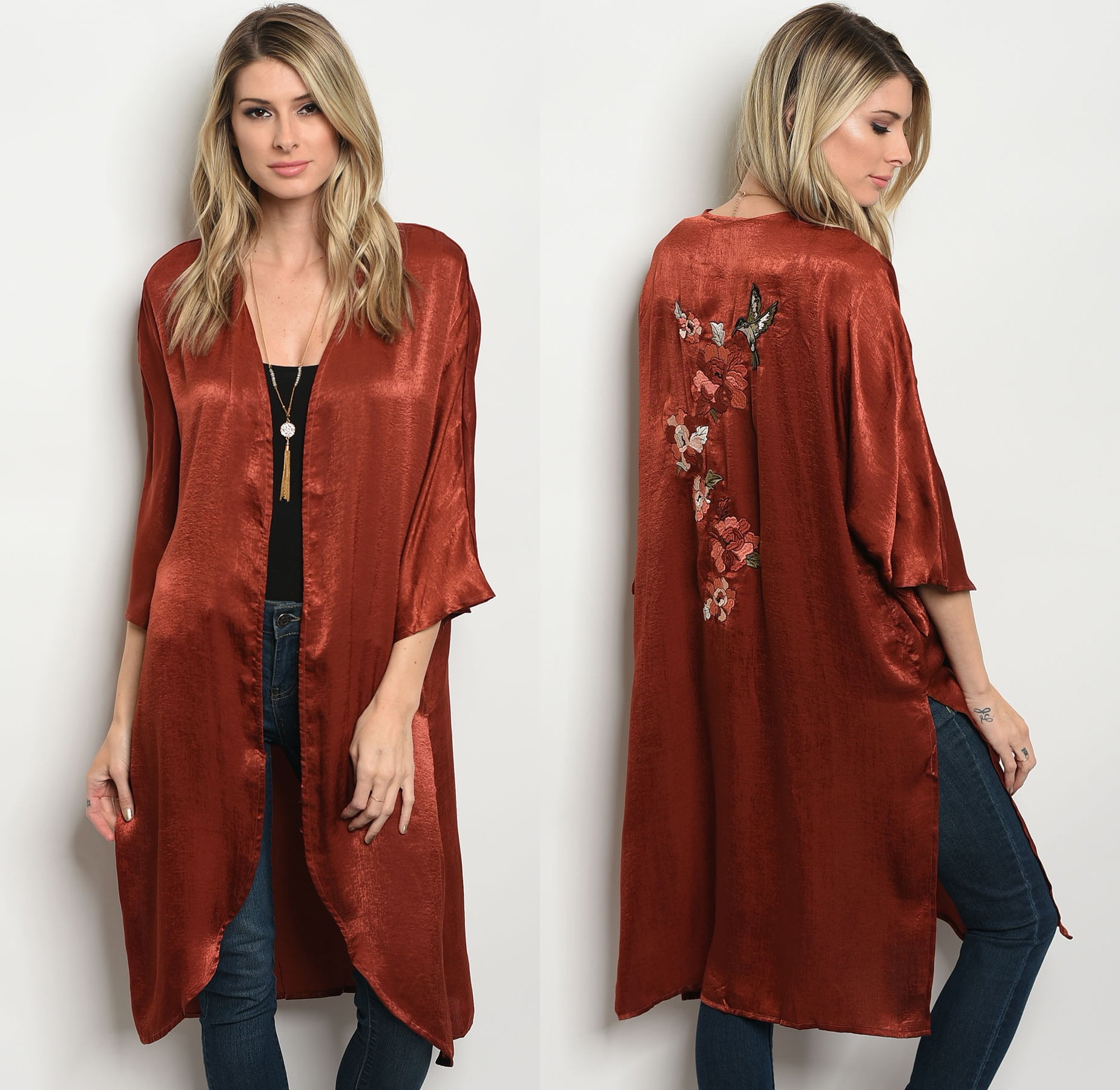 cardigan satin