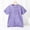 Purple, variant on TAIAOJING Girls Summer Tops Kids Casual Children's Summer Batik Printed Quick Drying Tops Boys Short Sleeved T Shirt 4-5 Years