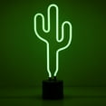 thumbnail image 3 of Amped & Co Cactus Neon Desk Light, Real Neon, Green, Large 16.5 x 7 inches, Home Decor Signs For Unique Rooms, 3 of 9