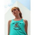 thumbnail image 2 of Go Mountains Bear On Bike Racerback Tank Women -Image by Shutterstock, Female Medium, 2 of 4