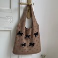 thumbnail image 4 of Bolso Hueco para Mujer Mano Estético Con Lazo Ganchillo Fiesta Y, 4 of 9