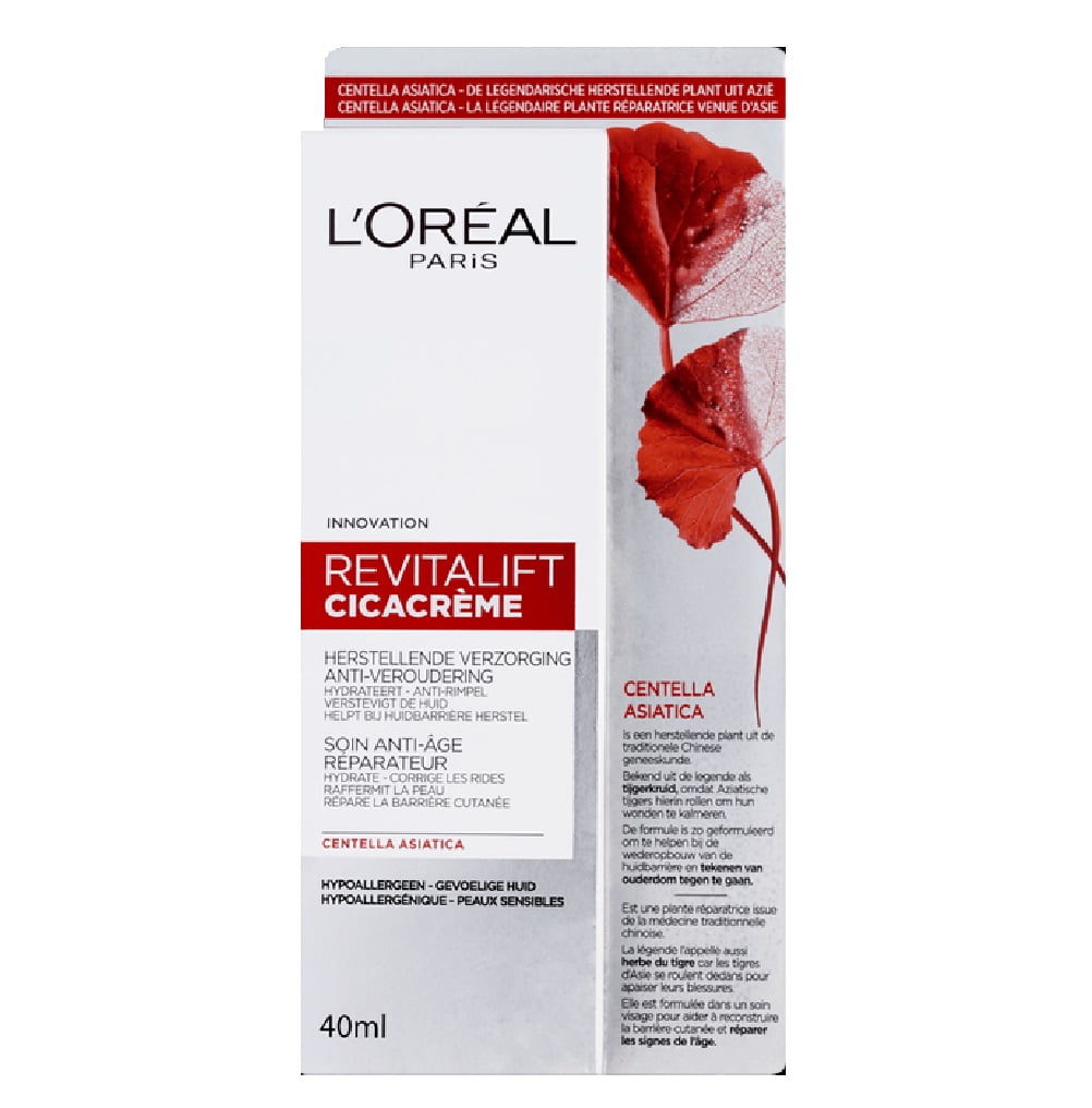 L'Oreal Revitalift Cicacreme Anti Aging Face Moisturizer Hypoallergenic