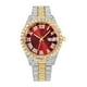 thumbnail image 2 of Reloj de cuarzo para hombre, relojes de moda para hombre, reloj de acero inoxidable, informal, de pulsera, de cristal, 2 of 5