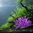 thumbnail image 4 of Aquarium Coral Branch Decor - Soft Plastic Artificial Sea Branch, Handmade Reef Ornament, Stable Base, Safe For Fish, Saltwater Tank Decoration, 4 of 7