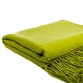 thumbnail image 5 of PiccoCasa 80/20 Viscose Derived from Bamboo Throw Blankets, 50" x 65", Green, 5 of 6