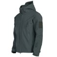 thumbnail image 1 of REDHOTYPE Men's Outdoor Waterproof Soft Shell Hooded Tactical Jacket Warm Fleece Military Hiking Jacket, 1 of 3