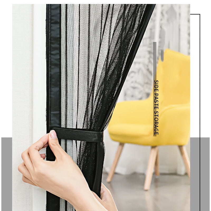 Moustiquaire Porte Magnétique 80X130Cm Fermeture Automatique