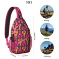 thumbnail image 2 of Nautical Seaside and Beach Themed Lightweight Sling Backpack Multi-Functional Crossbody Bag Durable and Stylish for Hiking Photography and Daily Commuting, 2 of 6