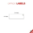 thumbnail image 2 of 100 Rolls of 30251 Removable Compatible Labels for DYMO 1-1/8" X 3-1/2" (28mm x 89mm), 2 of 5