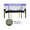 thumbnail image 4 of 7FT Trampoline With Safety Enclosure Net, Slide And Ladder, Easy Assembly Round Outdoor Recreational Trampoline, 4 of 5
