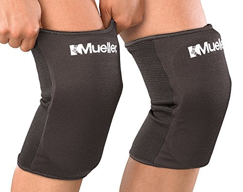 Mueller Multi-Sport Knee Pads, Pair, Black, One Size Fits Most