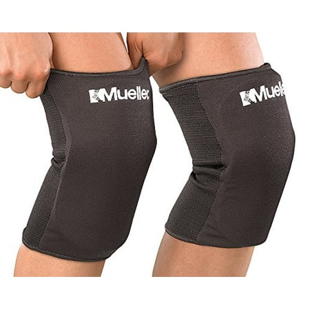Mueller Multi-Sport Knee Pads, Pair, Black, One Size Fits (Best Knee Pads For Tiling)