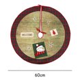 thumbnail image 2 of FloreceBien 60 cm Nuevo árbol de Navidad vestido estampado árbol fondo decoración suministros navideños adornos, 2 of 6