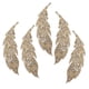 thumbnail image 1 of 5 uds hojas patrón diamantes de imitación adhesivo DIY ropa teléfono decoración accesorios oro, 1 of 5