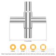 thumbnail image 2 of 2Pcs Water Key 4 Way Sillcock Key Zinc Alloy Water Utility Key Compatible with 1/4inch 9/32inch 11/32inch Handle, 2 of 6