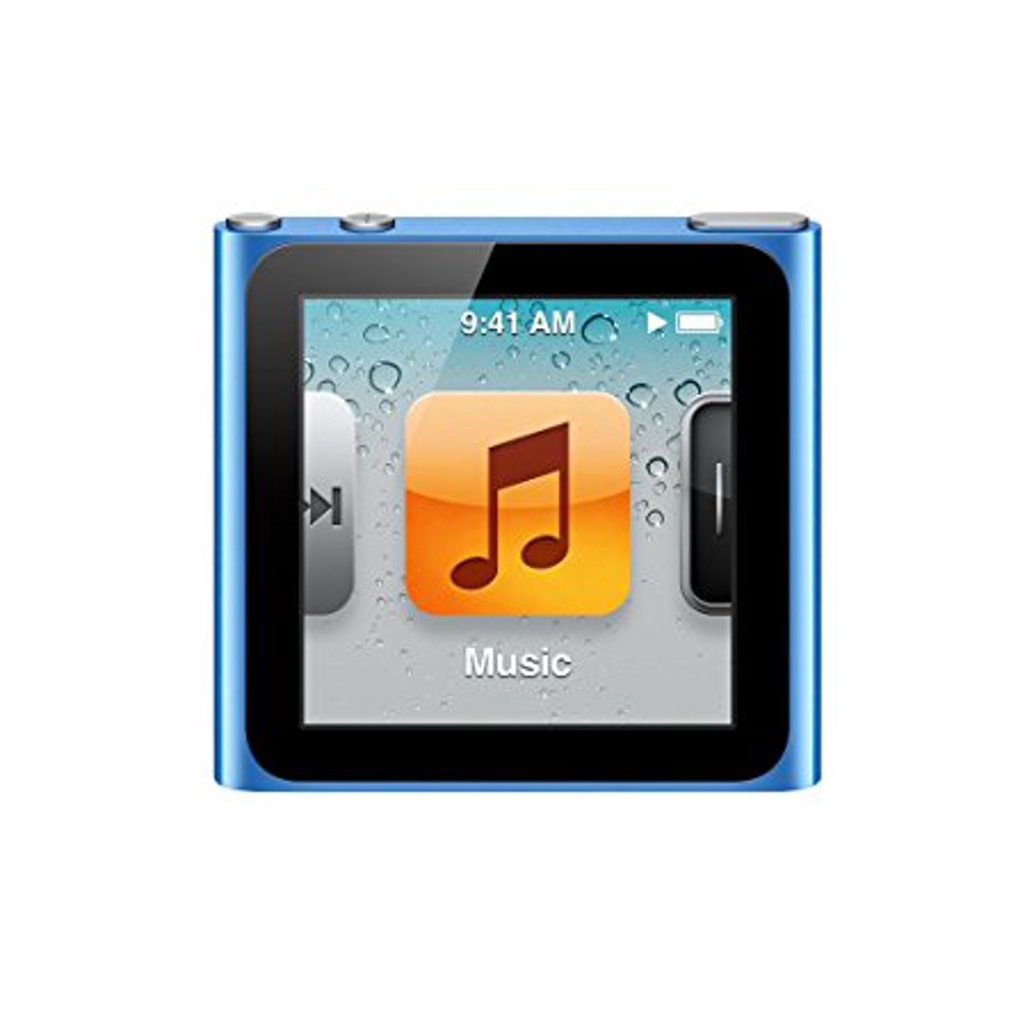 Apple iPod Nano 6th Generation 8GB Blue, Like New in Plain White