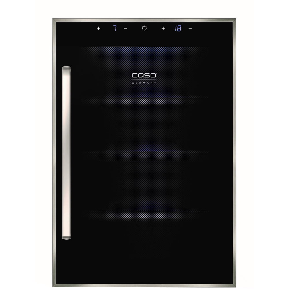 Caso Design WineDuett Touch 12Bottle DualZone Wine Cooler Walmart
