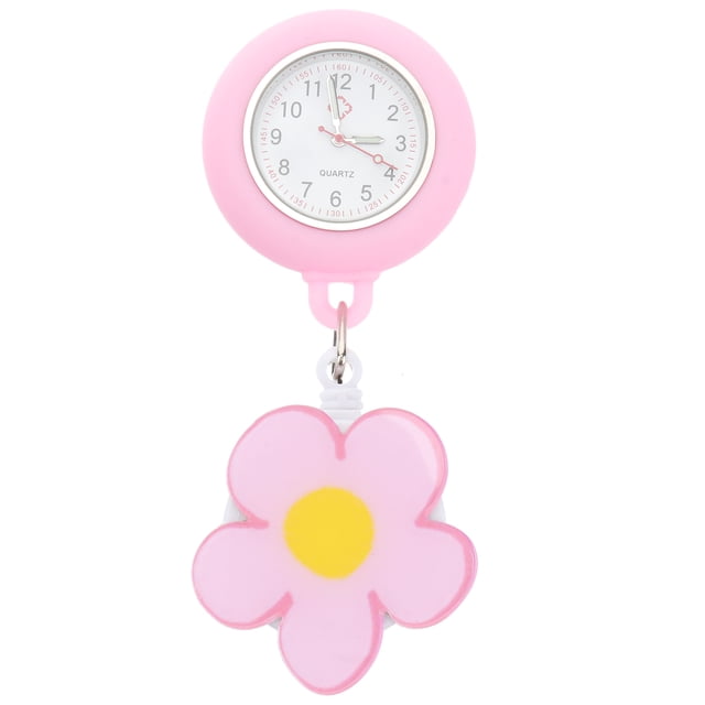 Miangastore Montre d'Infirmière Lumineuse à Pince, Montre Suspendue pour Docteur, Montre Médicale de Poche