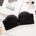 thumbnail image 1 of Women Wedding Dress Invisible Bras Lingerie Backless Brassiere Seamless Bra, 1 of 2