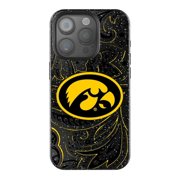 Keyscaper Iowa Hawkeyes Paisley Bling iPhone Case