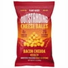 (Price/Case)Outstanding Foods - Cheese Balls Bacon - Case of 8-3 OZ