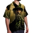 thumbnail image 2 of Saint Patrick's Day Men's Short Sleeve Hawaiian Beach Shirt Casual Printed Button Down Summer Unisex Casual Shirt, 2 of 6
