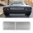 thumbnail image 1 of Front Grille Guard Cover, Car Front Center Grid Grille Rhombic Mesh Stable Structure Aluminum Universal Fit For Cars, 1 of 8