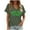 #0145-Green, variant on Ailaofu Womens St Patricks Day Shirt Green Shamrock Luck Shirts St Patricks Day Irish Clover Graphic Tshirt Tops