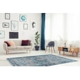 thumbnail image 4 of Tapis d'appoint Emerald Ritchie ivoire & bleu de 2 pi 2 po x 3 pi 2 po, 4 of 6
