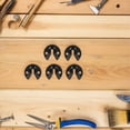 thumbnail image 4 of OUNONA 8 Pcs Clips de Support Mural en Acier Inoxydable pour Miroir pour Montage de Meubles d'Extérieur Robuste, 4 of 6