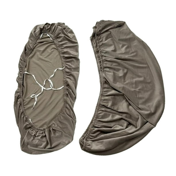 Fundas de cojín para comedor de RV, elásticas y cómodas, fundas de cojín para campistas Caqui