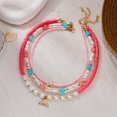 thumbnail image 6 of NICKSUN Boho Beach Vacation Multi-Layer Beaded Stackable Necklace, Colorful Seed Bead Choker with Starfish, Seashell, Fish & Mermaid Tail Charms, Coastal Ocean Layered Statement Jewelry, 6 of 8