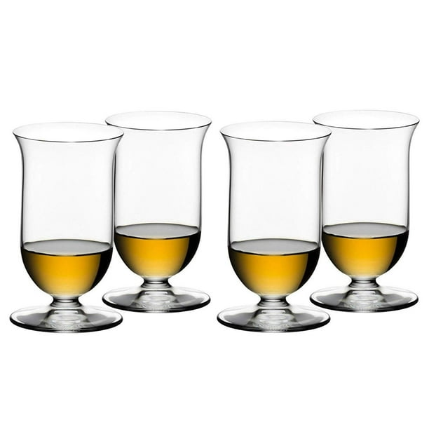 Riedel Vinum Leaded Crystal Single Malt Whiskey Glass, Set of 4