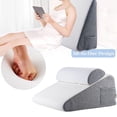 thumbnail image 2 of Sleep Soundly with Wedge Bed Pillow For Acid Reflux Pillow Triangle U6O9, 2 of 8