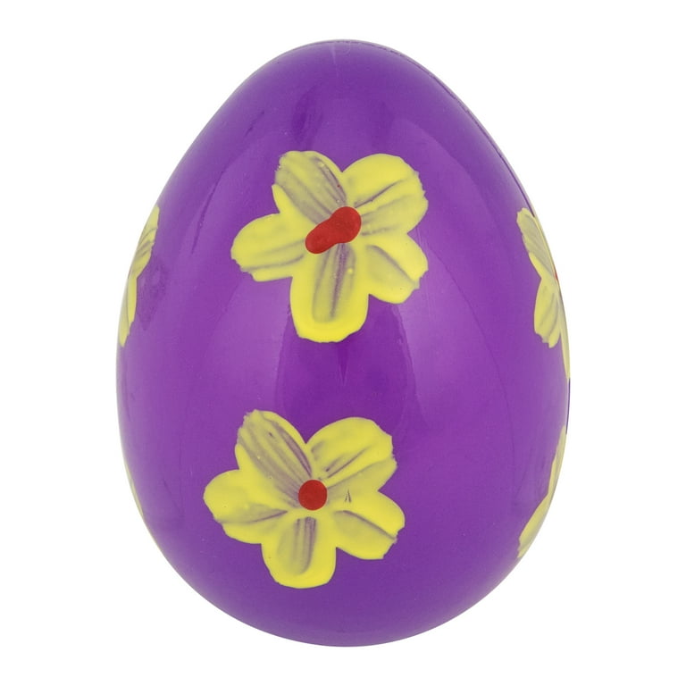 Northlight 6ct Springtime Easter Eggs with Painted Designs