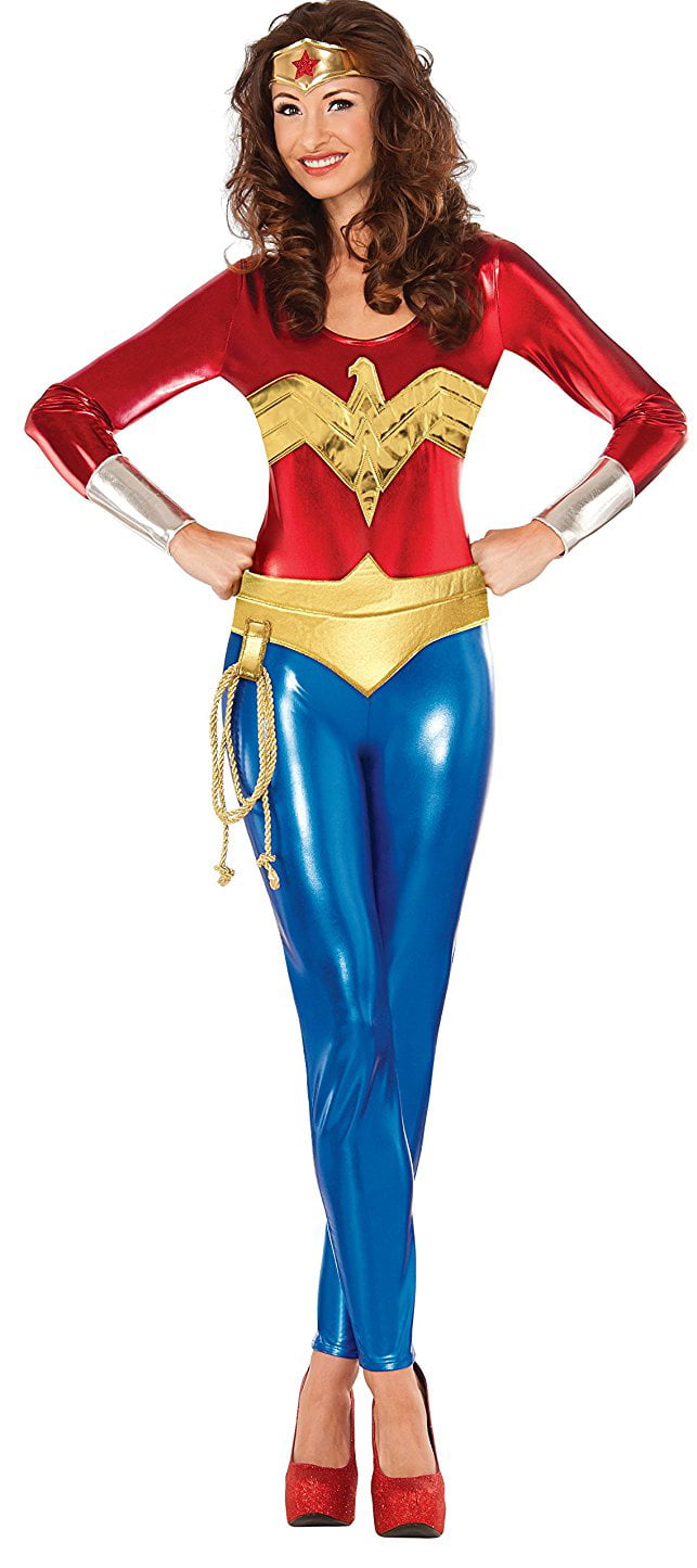 DC Comics Classic Wonder Woman Adult Costume - Walmart.com - Walmart.com