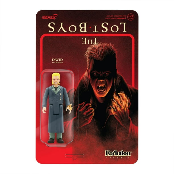 Figura de reacción de SUPER7 The Lost Boys, personaje de la película David Human Vampire, modelo a los que les encanta coleccionar juguetes, decoración de mesita de noche para niñas