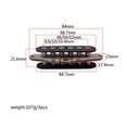 thumbnail image 4 of MERIGLARE 3pcs Alnico 5 Neck Middle Bridge Pickups for ST Eleciric Guitar Replacment Parts, 4 of 9