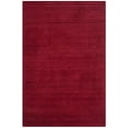 thumbnail image 3 of SAFAVIEH Himalaya Rachelle Solid Wool Area Rug, Red, 6' x 9', 3 of 13