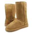 thumbnail image 5 of SLM Women's Classic Winter Faux Fur Boots Faux Sheepskin Mid Calf Snow Shoes, 5 of 5