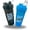 Black/Blue, variant on Motivational Protein Shaker Sports and Outdoor 28oz Nutrition 2 Pack Water Bottle