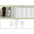 thumbnail image 3 of Men's V-Neck Dresses Long Sleeve Striped Henley Shirts Long Gown Robe for Men, 3 of 5