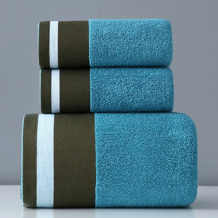 3PCS Ultra Soft Cotton Towel Set Luxurious Comfort Easy Care